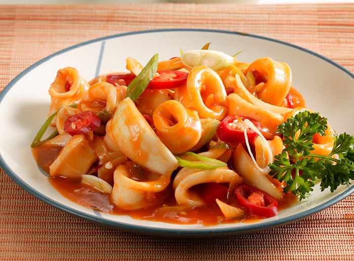 Cumi Asam Manis